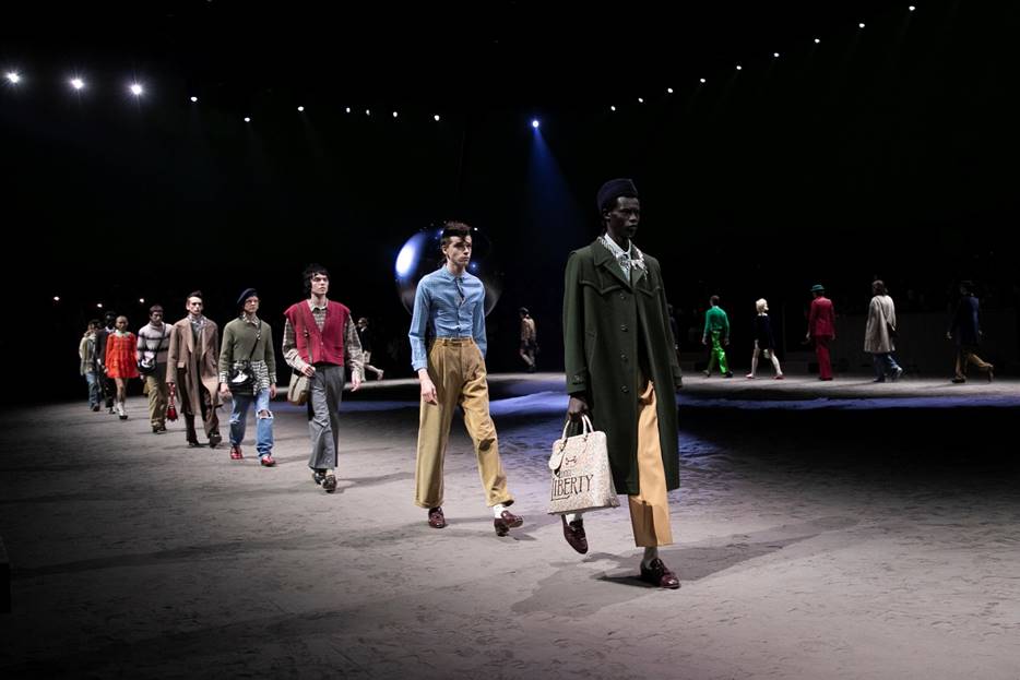 Gucci Men Fashion Show Fall – Winter 2020 : masculin, pluriel
