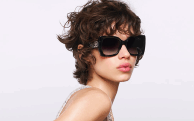 La campagne CHANEL lunettes Automne-Hiver 2025/26 avec Mathilda Gvarliani