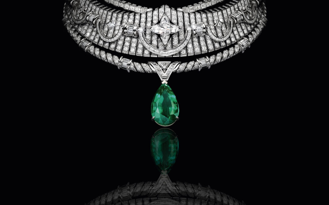 Le collier Apogée de la collection Louis Vuitton Virtuosity remporte le 1er Grand Prix de la Haute Joaillerie de Monaco