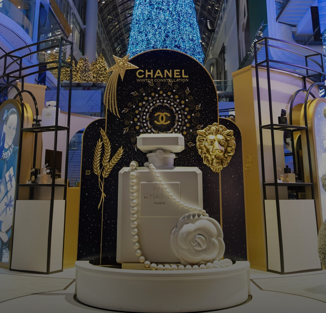 Chanel: sa boutique éphémère constellation d&rsquo;hiver à Toronto