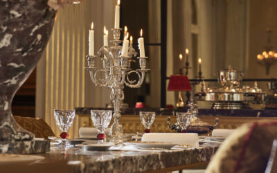 L&rsquo;Hôtel Plaza Athénée x Baccarat signent un Dîner de Saint-Valentin