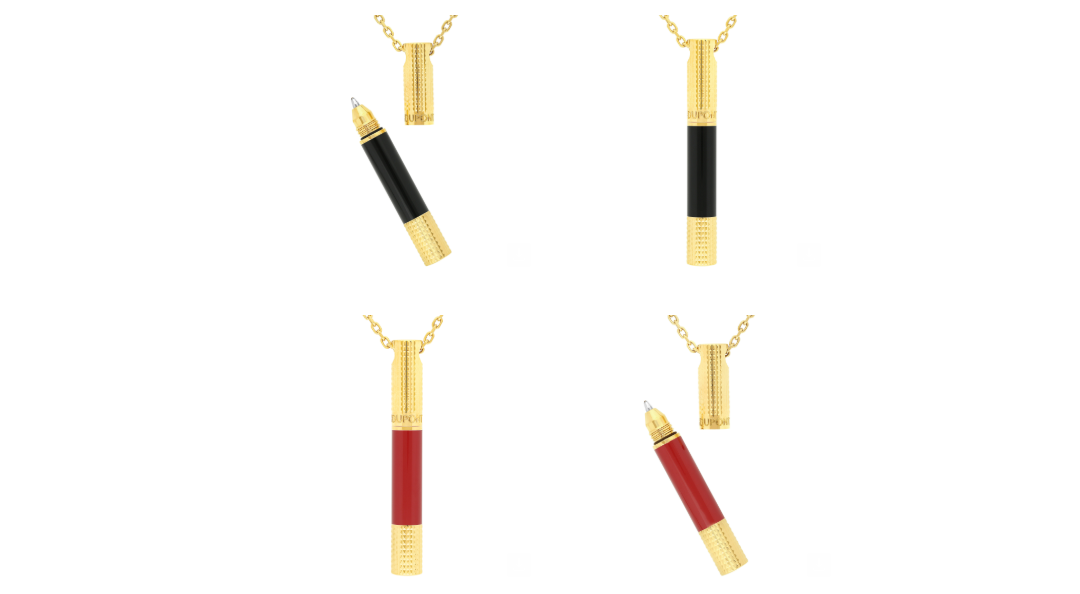 S.T DUPONT LANCE SON NOUVEAU BIJOU : LE COLLIER MINI PEN