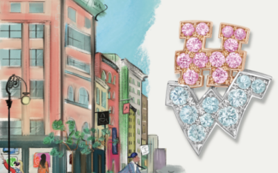 La collection New York par HARRY WINSTON : Graffiti