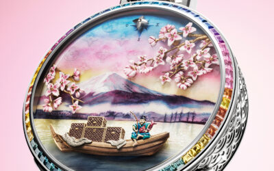 LOUIS VUITTON : ESCALES AUTOUR DU MONDE AVEC SA MONTRE DE POCHE ESCALE AU MONT FUJI