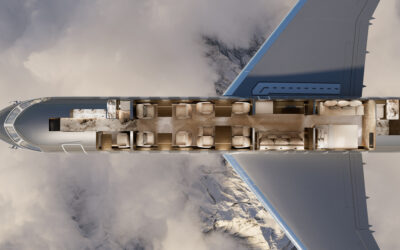 Bombardier x Elie Saab : la haute couture de l&rsquo;aviation