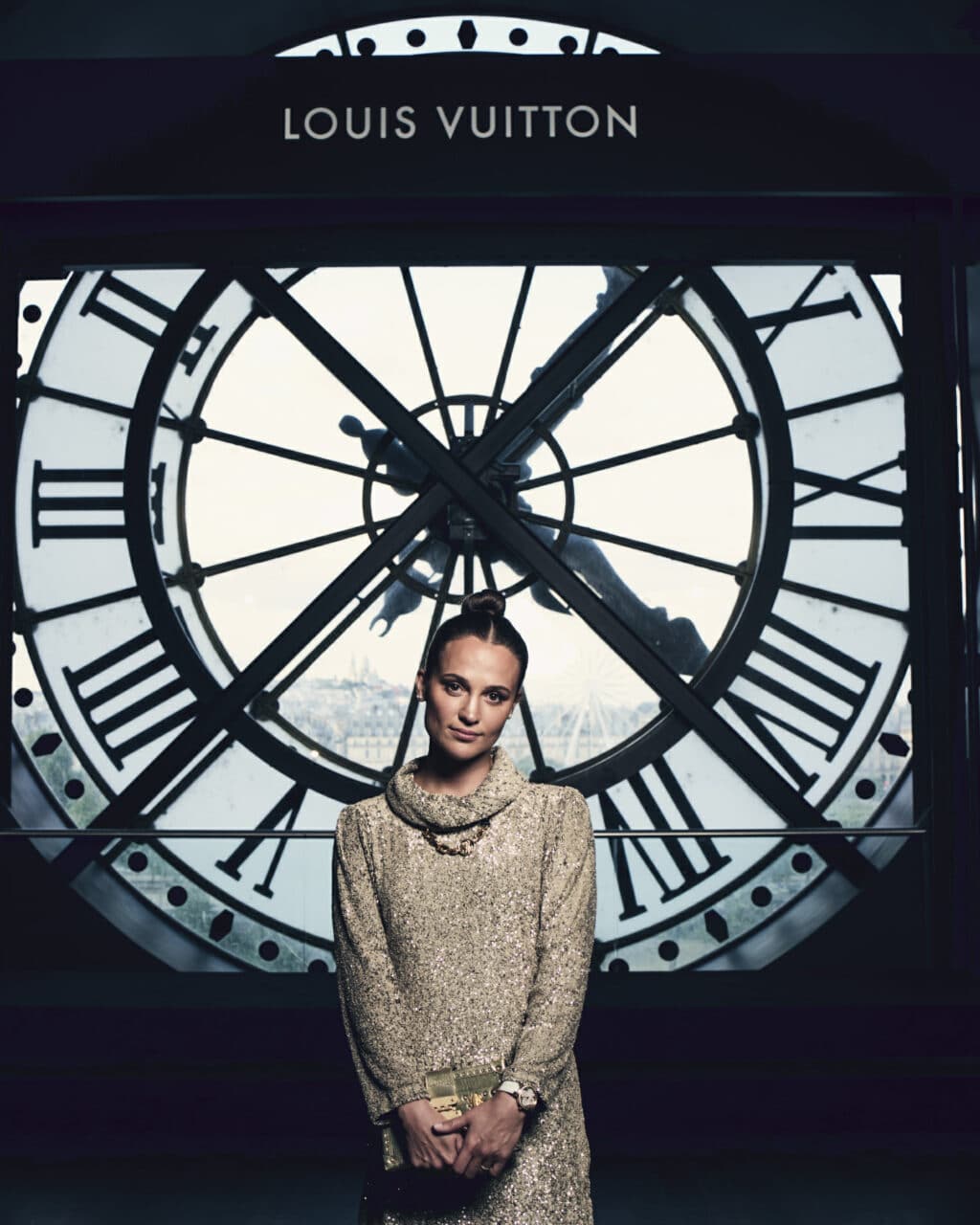 Sac Petite Malle en cuir noir et blanc - Louis Vuitton