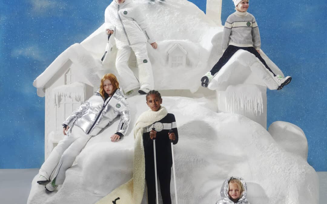 La première collection Baby Dior dédiée aux joies des sports de neige