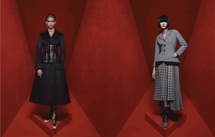 La campagne Dior prêt-à-porter automne-hiver 2022-2023 célèbre l’œuvre envoûtante de Mariella Bettineschi