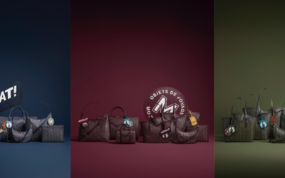 Moynat: the new colours of its autumn collection Canvas M