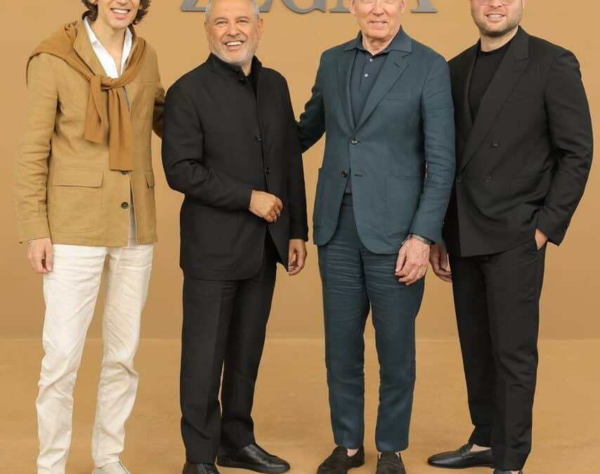 Conversation entre ZEGNA et ELIE SAAB