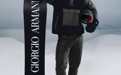 GIORGIO ARMANI NEVE: UNE COLLECTION AUTOMNE HIVER 2022-23 QUI DEFILE A ST. MORITZ