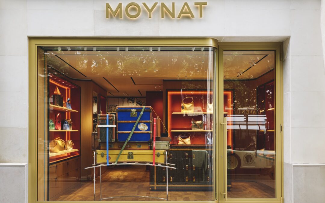 MOYNAT OUVRE UNE NOUVELLE BOUTIQUE AU 34 AVENUE MONTAIGNE À PARIS