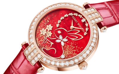 Harry Winston célèbre l’année chinoise du lapin avec une précieuse montre en or rose de sa collection Premier