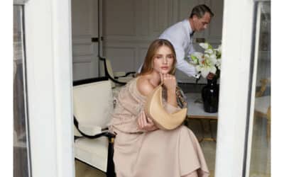 La campagne Valentino Spring 2024. Paris, A Night’s Tale met en scène Rosie Huntington-Whiteley