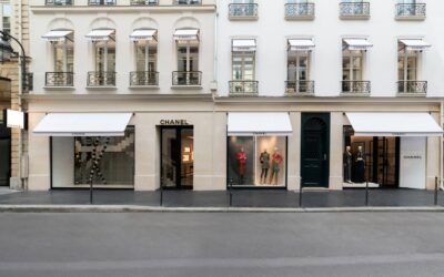 RÉOUVERTURE DE LA BOUTIQUE CHANEL RUE DU FAUBOURG-SAINT-HONORÉ À PARIS