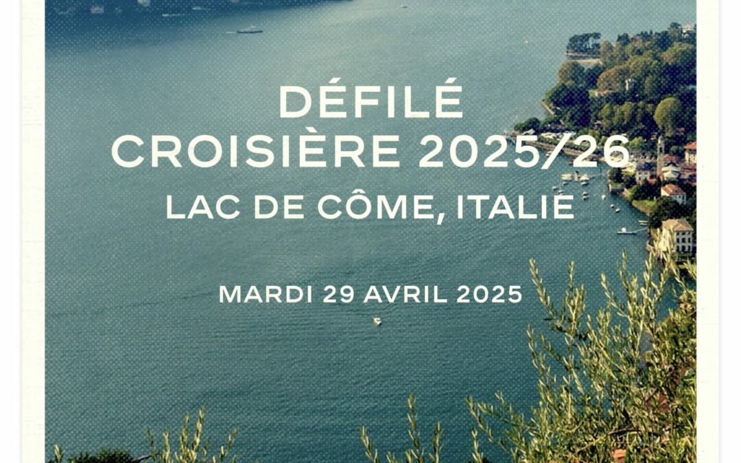 CHANEL PRÉSENTERA SA COLLECTION CROISIÈRE 2025/26 AU LAC DE CÔME, EN ITALIE