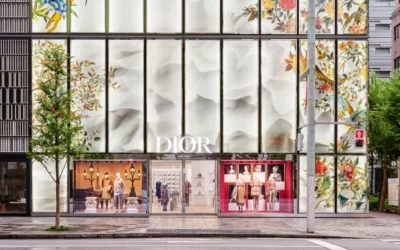 Dior dévoile la boutique rénovée de Ginza et son café signé Ladurée