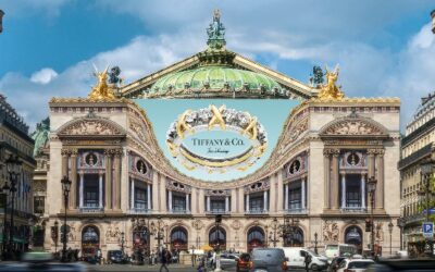 Tiffany & Co. et l’artiste Paul Rousteau dévoile une nouvelle transformation de l’Opéra Garnier